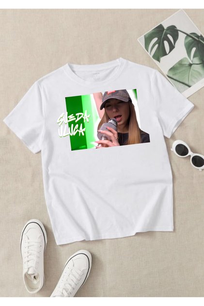Manifest Group Zoktay Mina Esin Hilal Sueda Lidya Designed T-Shirt 100% Organic Cotton White T-Shirt