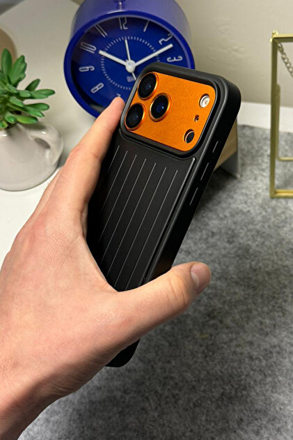 WANNA PROTECT İphone 17 Pro Max Uyumlu Rimowa Çizgili Premium