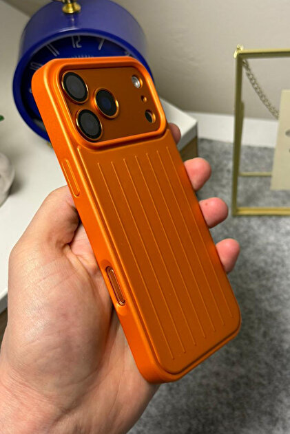 WANNA PROTECT İphone 17 Pro Max Uyumlu Rimowa Çizgili Premium