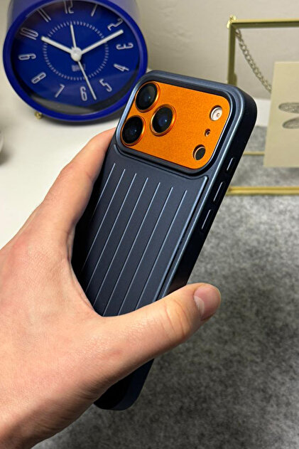 WANNA PROTECT İphone 17 Pro Max Uyumlu Rimowa Çizgili Premium