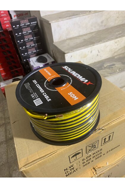 Soundmax Deniz Sound Garage 12 ga Subwoofer ve Hoparlör kablosu SX
