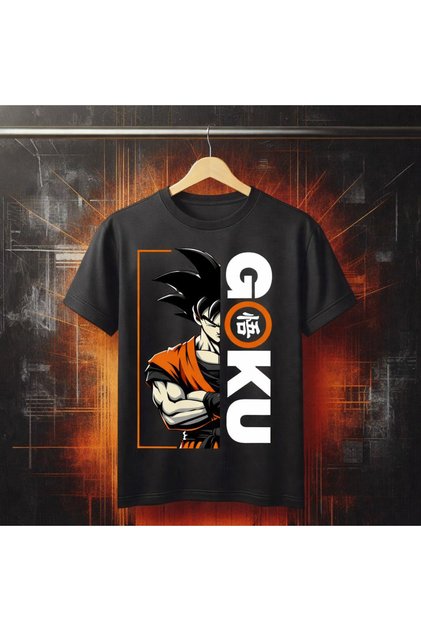GOKU Printed T-Shirt, PREMIUM Quality Unisex Child / Adult (with Surprise Gift)
