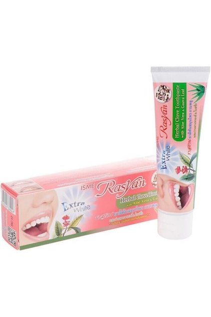 Isme Herbal Clove Toothpaste with Aloe Vera & Guava Leaf (100g) 6pcs