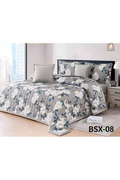 Plain Quilted Bedspread