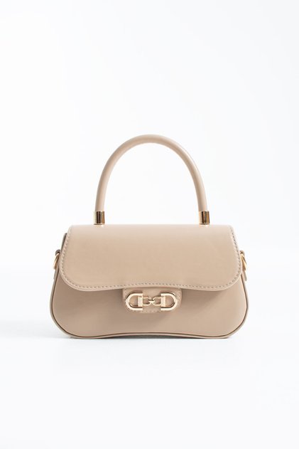 Nçs Mink Covered Baguette Crossbody Women's Bag