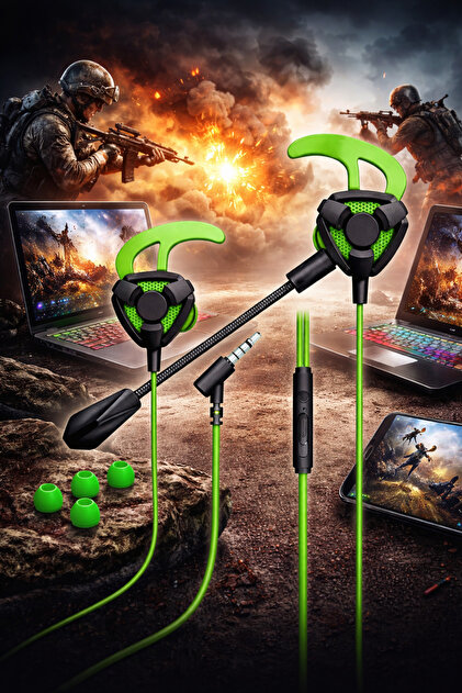 Rampage RM-K16 X-JAMMER 3,5mm Gaming Kırmızı Kulak İçi Mikrofonlu
