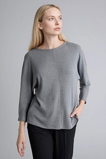 Boat Neck Long Sleeve T-Shirt G9183Ax26Sp