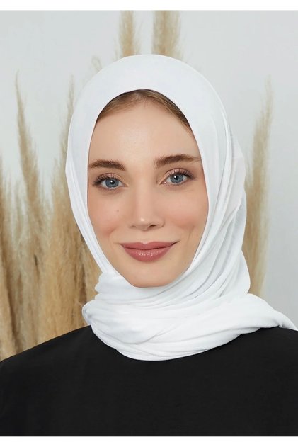 قطن دبل سترتش - اوف وايت