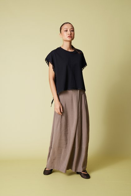 Pareo Pants with Elastic Waist