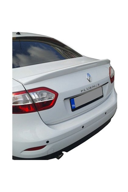 Renault Fluence Uyumlu Yedek Parça Spoiler Boyasız Fiber