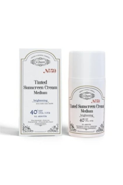 Cremă nuanțatoare Medium 100% naturala si organica cu protecție solară SPF 40+