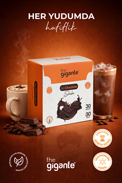 The Gigante Jes Chocolate Shake Sıcak Soğuk Çikolata Kahveli
