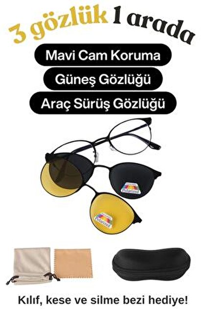 GIGI MILANO GG2060 C06 KLİPSLİ GÜNEŞ GÖZLÜĞÜ - Fiyatı, Yorumları