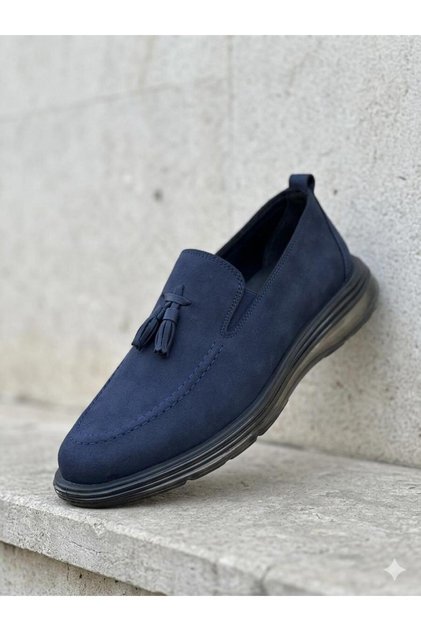 Genuine Leather, Thick Gel Sole Men's Flat Shoes, Comfort Insole, Comfortable Fit (208-209-210)