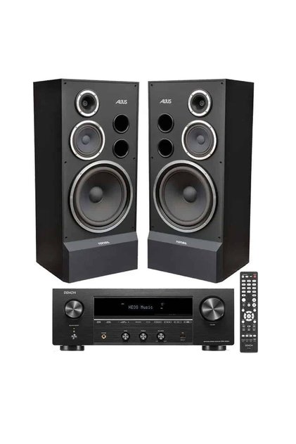 Boxe de podea Altus 300 noi + Sistem stereo Denon DRA-900H