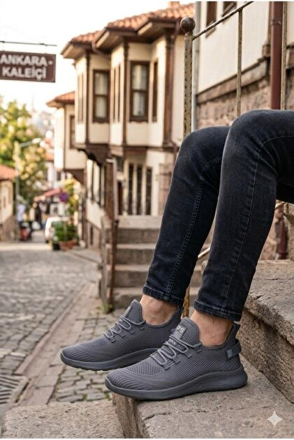 fort 0062 Pasomia Rahat Hafif Anatomik Triko Bağcıksız Sneaker