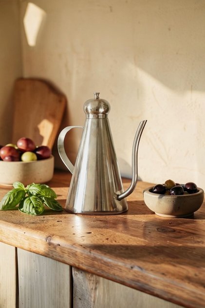 Paslanmaz Çelik Yağdanlık (1000 ml)