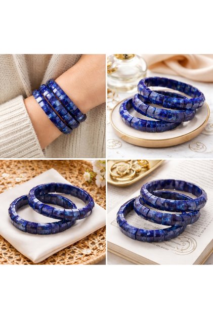 Lapis Lazuli Natural Stone Bracelet