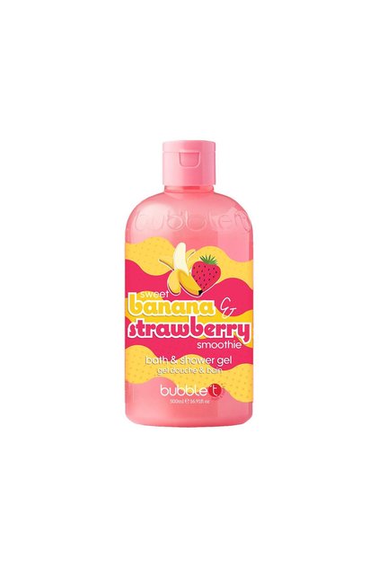Cosmetics Smoothie Strawberry and Banana Bath and Shower Gel, 500ml