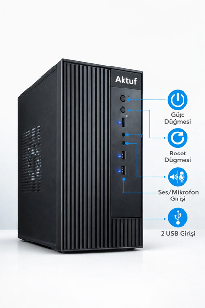 Zeiron Office M110 I5 3470 8gb Ram 256gb Ssd Masaüstü Bilgisayarı