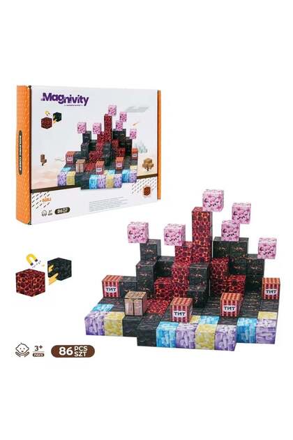 Magnivity Magnetic Blocks 86 Pieces
