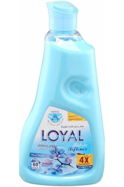 Fabric Softener with Fragrance, 1500 ml - Blue Petals