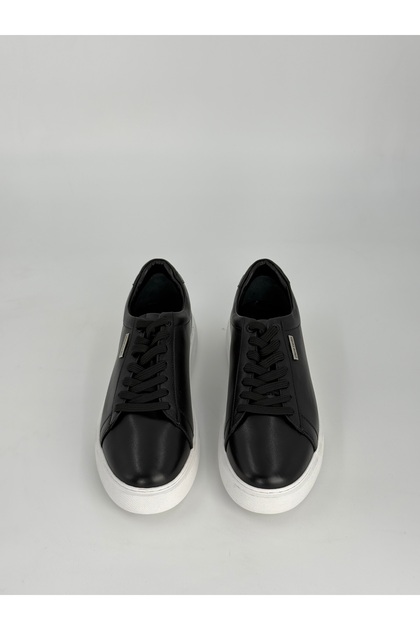 Siyah Erkek Sneaker Şık Tasarım Casual Ayakkabı
