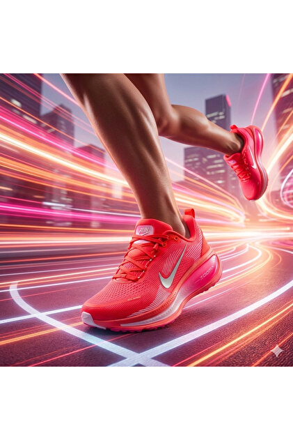 Nike Vomero 18 Kadın Koşu Ayakkabısı Kırmızı Pembe | HM6804-603