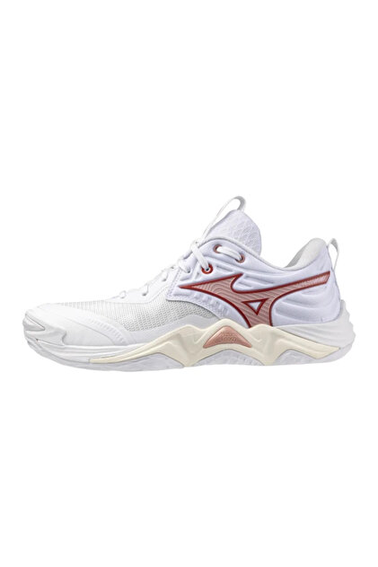 Mizuno Wave Momentum Elite Kadın Voleybol Ayakkabısı Beyaz Mizuno Wave Momentum Elite Kadın Voleybol Ayakkabısı Beyaz