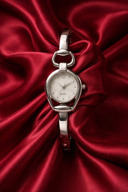 Women's Steel Watch Silver Color Luxury Vintage | Dial Oval Case Elegant Stylish Women's Wristwatch