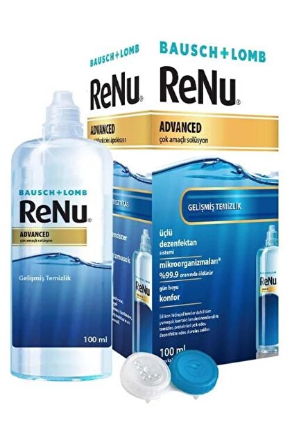 Bausch Lomb Renu Advanced Πολυλειτουργικό Διάλυμα Φακών 100 ml (1 τεμάχιο)