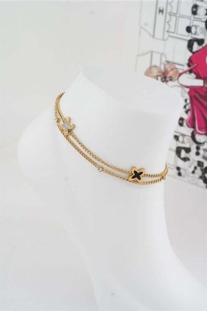 Women's 316 L Tarnishproof Anti Allergenic Steel Anklet