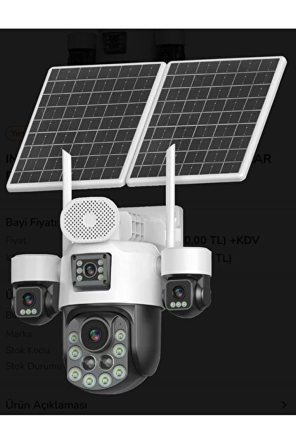 inox KRNTEKNO INOX-X25--4LENS--18X ZOOM--4G--E-SİM--ÇİFT SOLAR