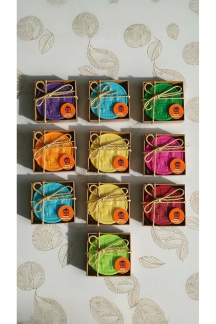 Ramazan & Bayram Hediyelik Renkli Sabun 15 ‘li Set (25 gr/8 cm) Kuran & Hediyelik & Bayram & Mevlüd