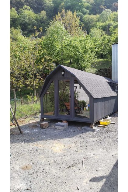 Rosem Ahşap Hobbit Evi Bungalov Ev- Ahşap Ev