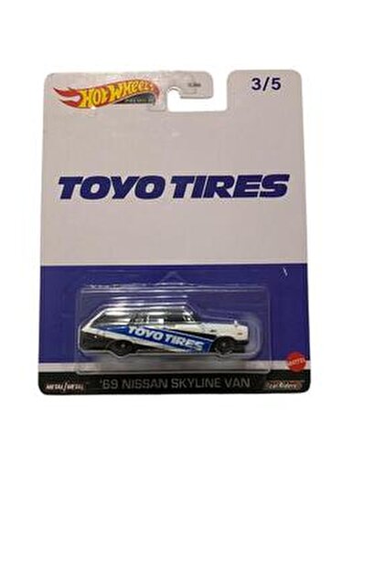 HOT WHEELS Premium Toyo Tires '69 Nissan Skyline Van HKD06