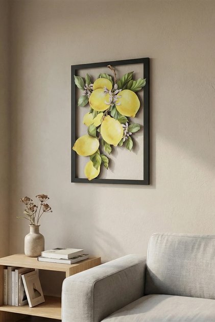 Art-Deco Renkli Metal Duvar Dekoru Serisi