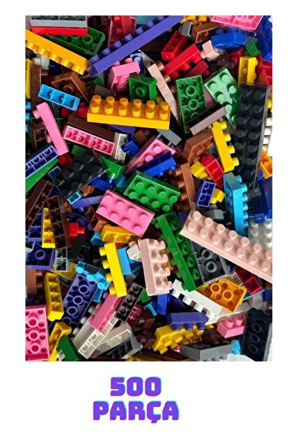 Margo Toys 500 Parça Building Block Mikro LEGO Yapı Blokları