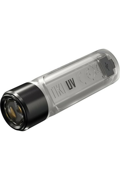 Επαναφορτιζόμενος φακός μπρελόκ LED UV IP 66 με μέγιστη φωτεινότητα 70 lm TIKI UV