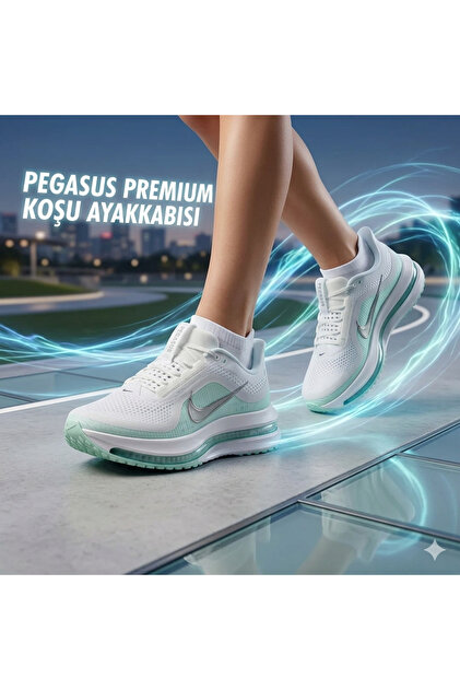 Nike Pegasus Premium Yürüyüş ve Kadın Koşu Ayakkabısı Playful