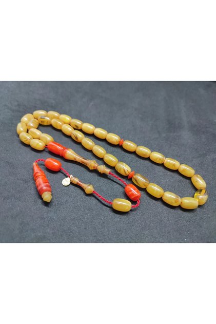 Ayhan Turan Masterpiece Full Hare Full Vein Old 0.6 mm Delim Squeeze Amber