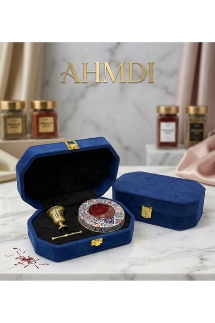 بكس هداياء ( 3جرام سوبر نقيل+نجر) أزرق