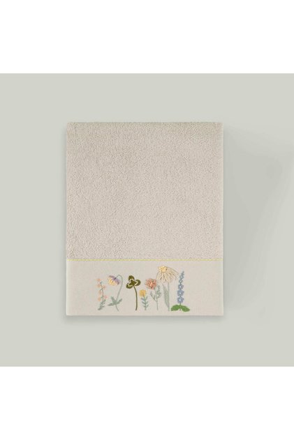 Fiore Bambu 50X85 cm Face Towel Stone (450 G/M²)