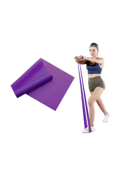 Resistance Bands, Long Non-Latex Elastic Stretch Bands,Exercise Bands for Physical Therapy, Yoga, Pilates, Rehab, at-Home or The Gym Workouts, Strength Training