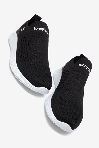 Men's Black and White Eva Sole Comfortable Fit Casual Sports Shoes