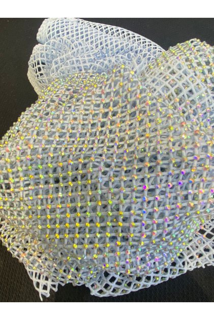 Stone-Embellished Shawl 125X43Cm