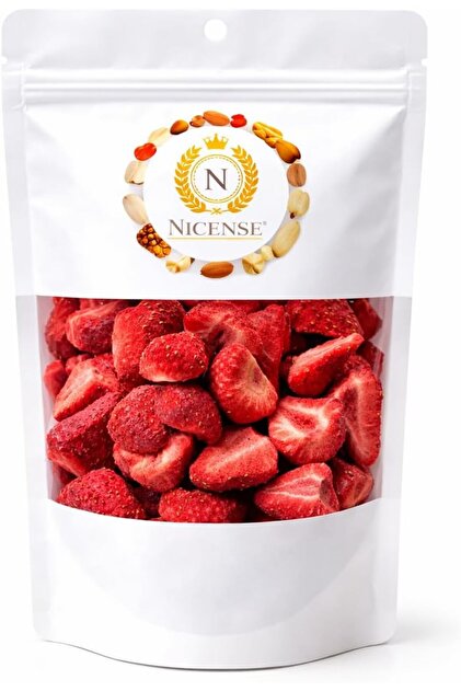 Freeze Dried Strawberry Slices, Crispy Natural Fruit Snack, No Added Sugar