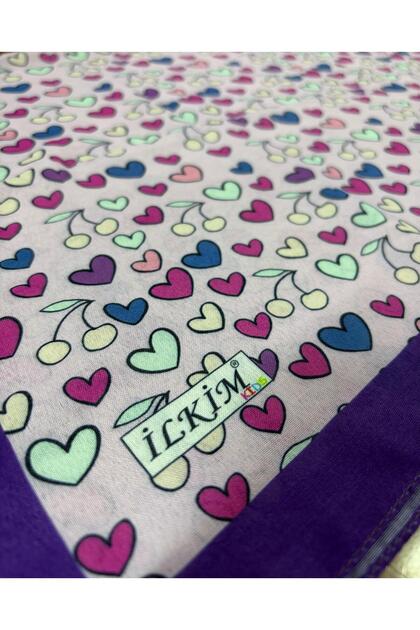 Children's Scarf Digital Printed Cotton (83X83 cm)
