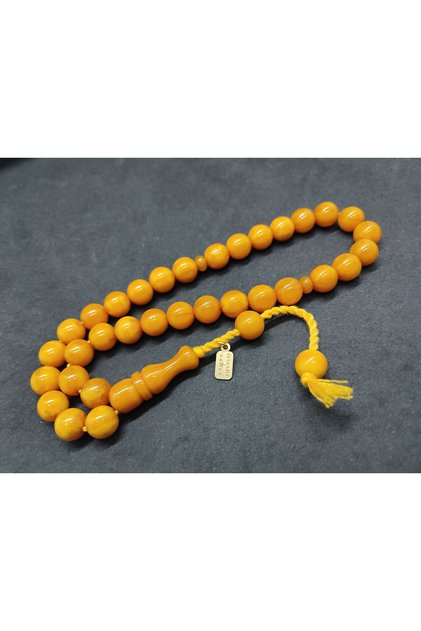 Osama Omari Masterpiece 50 Years Old Rooster Imame Havşalı German Faturan Tesbih Certified 9703