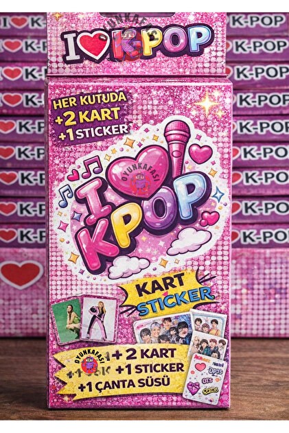 OYUNKAFASI K-Pop I love Manifest Blackpink Army - 1 Adet Mini Kutu